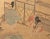 Meiji Era Japanese Painted Silk Scroll Inspired by "The Tale of Genji" Story For Sale - Image 9 of 12