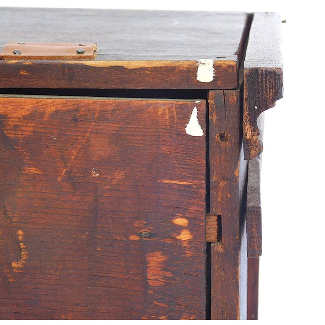 Mid 19th Century 19th C. Pennsylvania Apothecary / Spice Cabinet For Sale - Image 5 of 6