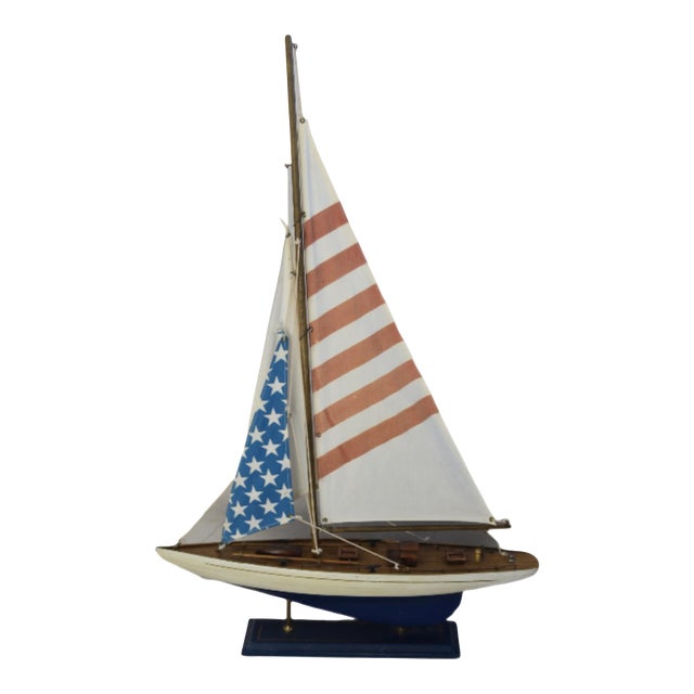 Vintage Sailboat Model For Sale
