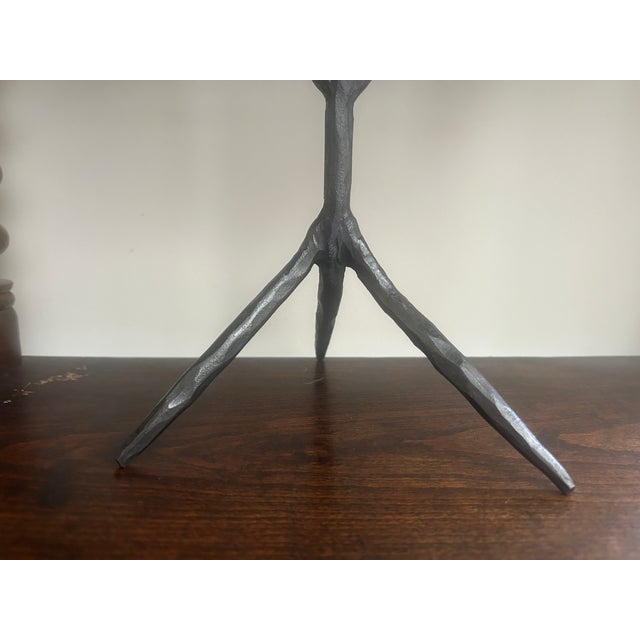 Candlesticks by Jean Touret for Artisans de Lozère, 1950s, Set of 2 For Sale - Image 4 of 9