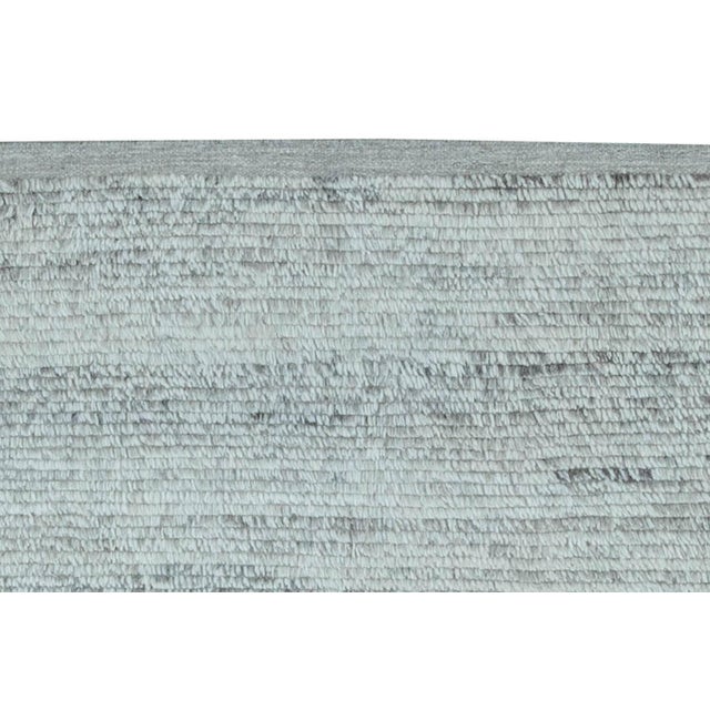 Contemporary Heathered Gray Flat-weave Rug by Doris Leslie Blau For Sale In New York - Image 6 of 7