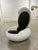 White Armchair Egg by Peter Ghyczy for Veb Deutsche Werkstätten Hellerau For Sale - Image 8 of 8