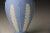 Vintage Wedgwood Acanthus and Bullrush Blue Jasperware Vase For Sale - Image 6 of 11