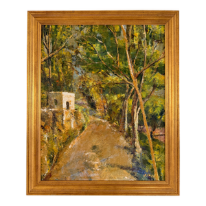 Vintage European Oil Landscape Painting