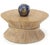 Mid-Century Modern McGuire Round Wheat Bamboo Sheaf Base Coffee Table For Sale - Image 6 of 12