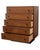 Mid-Century Modern Vintage 1970s Mid Century Modern Inter Continental Design Teak 5 Drawer Dresser For Sale - Image 3 of 7