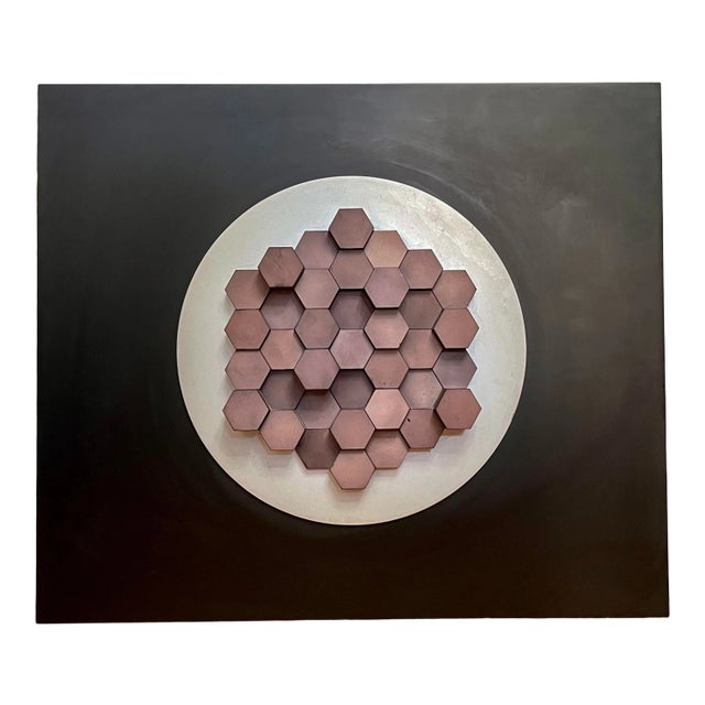 "Square by Round Plus Black Hex" Wall Art For Sale