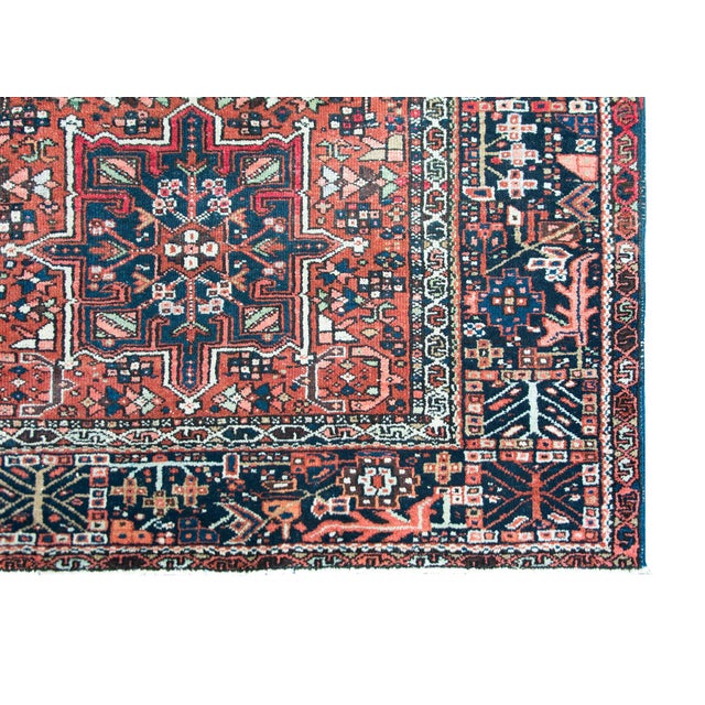 Early 20th Century Persian Karaja Rug For Sale - Image 10 of 12