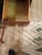 Vintage Solid Wood Desk With Chair For Sale - Image 16 of 18