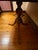 Mid 20th Century Vintage Brown Wood Double Pedestal Dining Table For Sale - Image 5 of 10