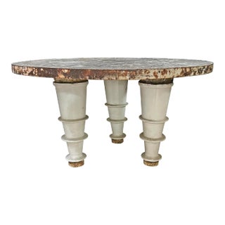 Early 20th Century French Industrial Table For Sale