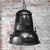 1950s Large Vintage Industrial Pedant Light in Black Enamel, 1950s For Sale - Image 5 of 6