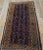 Late 19th Century Persian ( Arab ) Baluch Carpet ( 2'10" x 5'2" - 86 x 157 ) Antique Hand Knotted Pile Wool Allover...