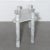 Stone 90s Mario Bellini "Il Colonnato" Style Carrara Marble Cylinder Transverse Leg Live Edge Table For Sale - Image 7 of 9