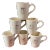Williams-Sonoma Holiday Snowman Christmas Coffee Mugs- Set of 6 For Sale