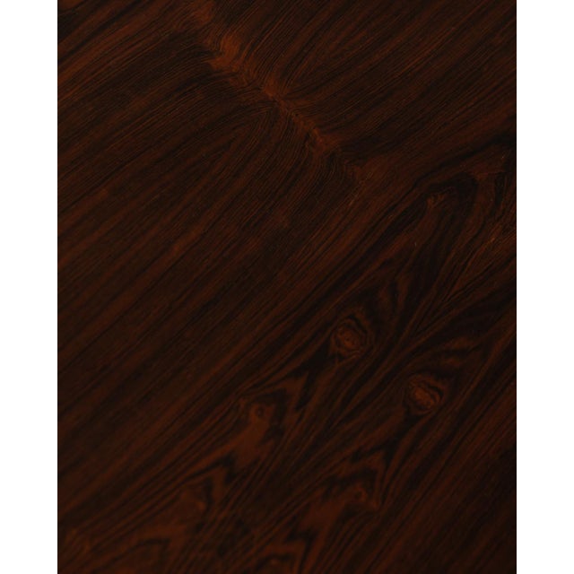 Danish Modern Model 283 Round Coffee Table in Rosewood by Johannes Andersen for CFC Silkeborg, 1960s For Sale - Image 16 of 18