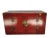 Early 19th Century Early 19th Century Red Stacked Antique Trunks For Sale - Image 5 of 10