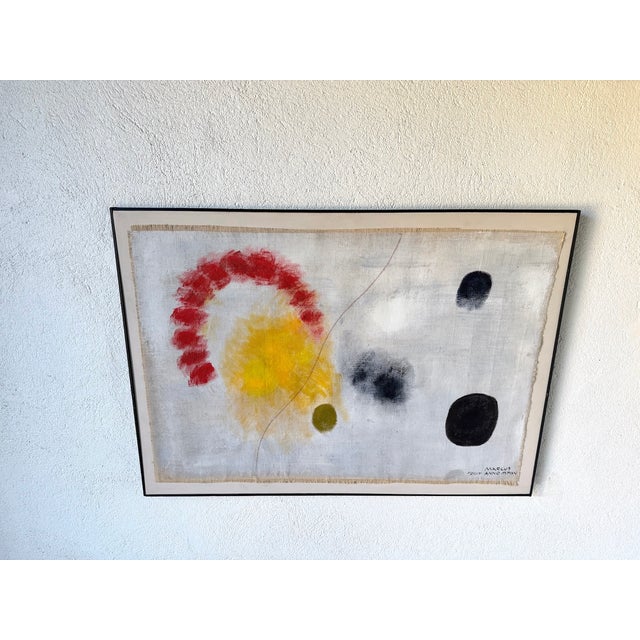 Marcus, Abstract Composition, 2015, Oil Painting on Canvas, Framed For Sale - Image 12 of 18