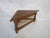 Low Beautifully Carved Wood Corner Table For Sale In Los Angeles - Image 6 of 16