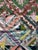 1950s Vintage Cotton Patchwork Quilt Queen Size Flannel Backing 88” X 62” For Sale - Image 5 of 8