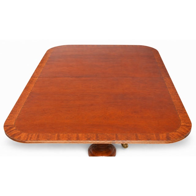 Vintage Henredon Mahogany Double-Pedestal Extension Dining Table For Sale In Tampa - Image 6 of 10