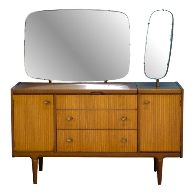 Mid-Century Modern Teak and Walnut Dressing Table from Wrighton, 1960s For Sale