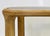 Late 20th Century Vintage Pencil Reed Coastal Console Table, Inset Glass Top For Sale - Image 5 of 5
