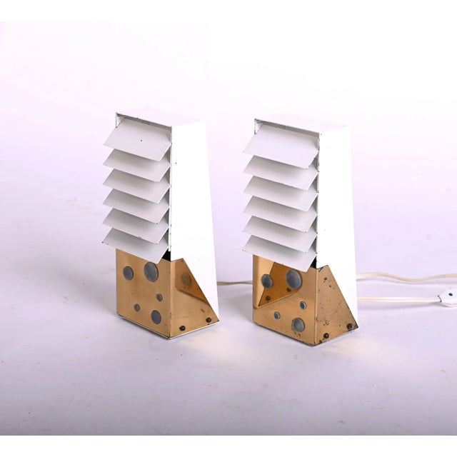 Mid-Century Modern Avangarde Lamps from Zukov, 1960s, Set of 2 For Sale - Image 4 of 13