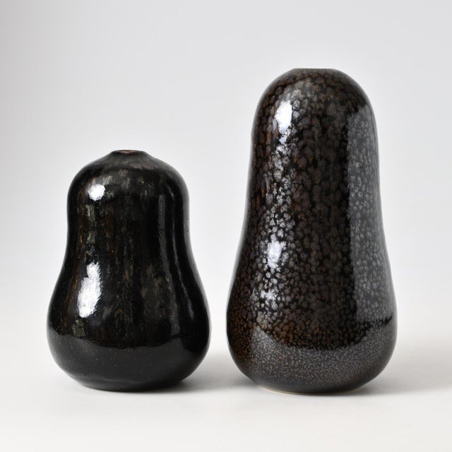 Mid-Century Modern German Studio Pottery Vases from Horst Kerstan, 1978, Set of 2 For Sale - Image 3 of 11