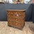 Wood Late 19th Century Golden Oak 5 Drawer Geometric Patterned Chest of Drawers on Bun Feet For Sale - Image 7 of 14