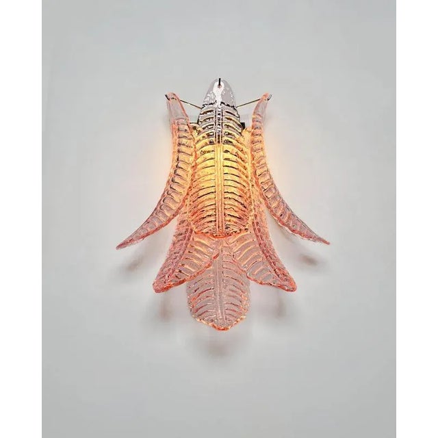 Italian Murano Sconces, 1990s, Set of 2 For Sale - Image 10 of 13