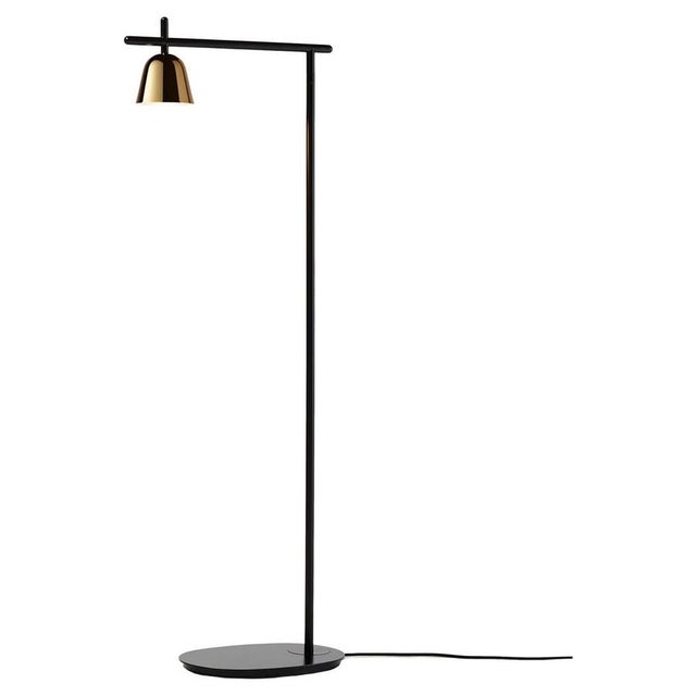 Black Matte and Golden Glossy Cup Lighto P Floor Lamp by Jaime Hayon for Parachilna For Sale - Image 11 of 11
