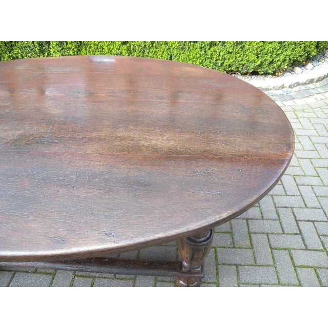 Monastery Table Dining in Oak, 1750 For Sale - Image 16 of 18