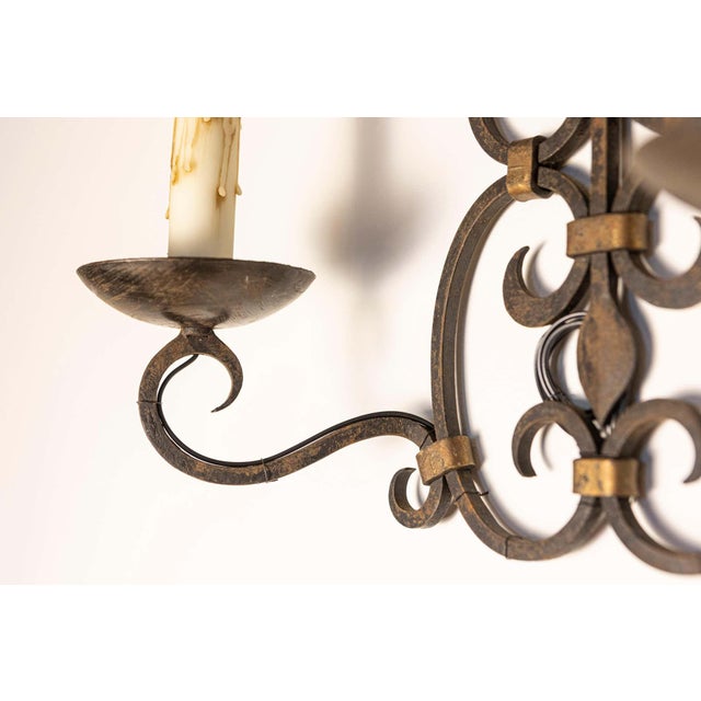 Pair of 20th Century French Sconces For Sale - Image 4 of 5