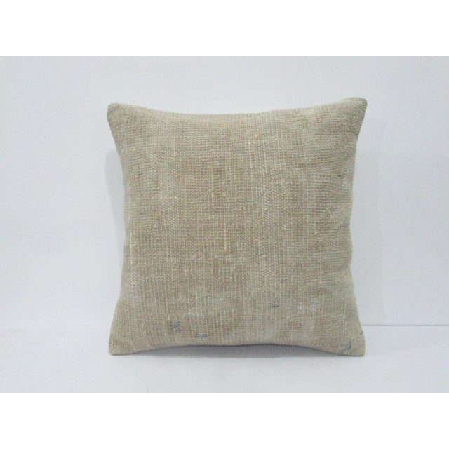 Ivory Turkish Pillow Cover For Sale - Image 4 of 4