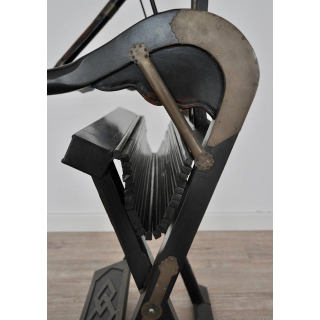 Wood Antique Folding Lounge Chair For Sale - Image 7 of 17