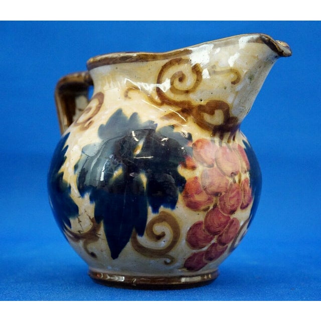 Vintage Ceramic Jug by Fratelli Tidei Roma for Squarciarelli, Italy, 1920s For Sale - Image 12 of 18