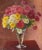French Vintage Impressionist Floral Still Life Painting by French - American Artist Lucien Biva For Sale - Image 3 of 7