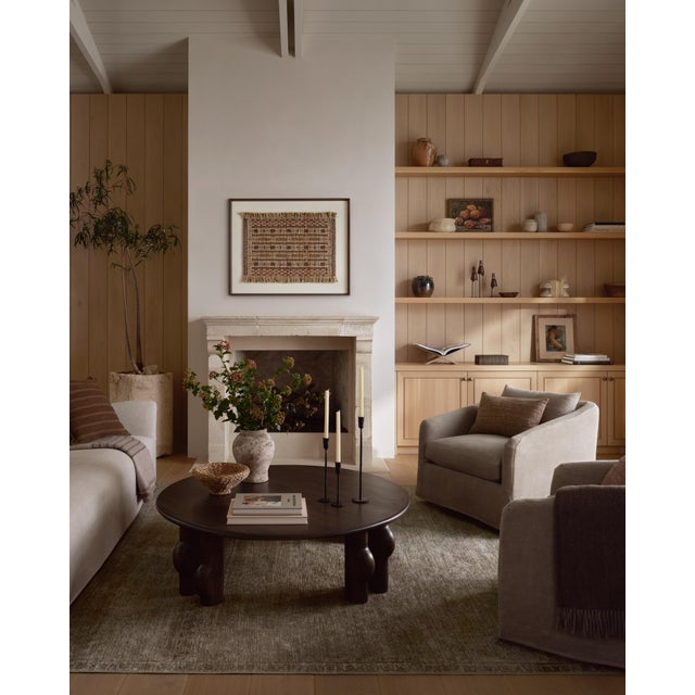 Textile Amber Lewis x Loloi Cambria Ash / Bark 6'-0" x 9'-0" Area Rug For Sale - Image 7 of 7