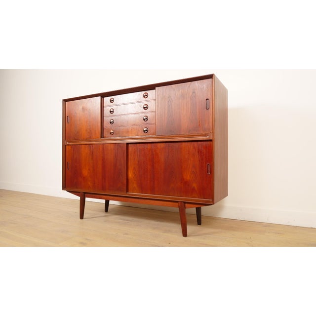 Vintage Teak Bar Cabinet, 1960s For Sale - Image 10 of 16