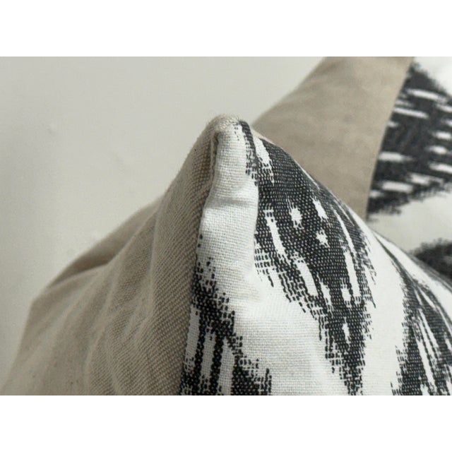 Textile Thom Filicia for Eastern Accents Artemis Ikat Accent Pillows, Pair For Sale - Image 7 of 12