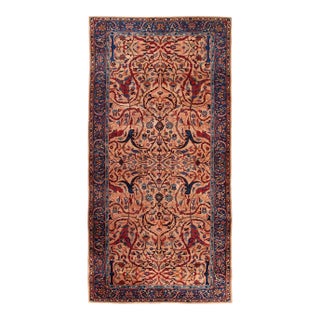 Pasargad DC Hand Knotted Antique Sarouk Rug For Sale