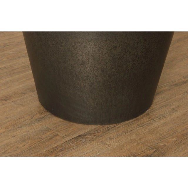 Metal Modern Patinated Steel Coffee Table For Sale - Image 7 of 12