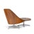 Wood Milo Baughman for Thayer Coggin Mid Century Walnut and Chrome Tufted Lounge Chair and Ottoman For Sale - Image 7 of 9