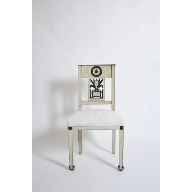 Neoclassical Pineapple Chairs, 1960s, Set of 2 For Sale - Image 3 of 6