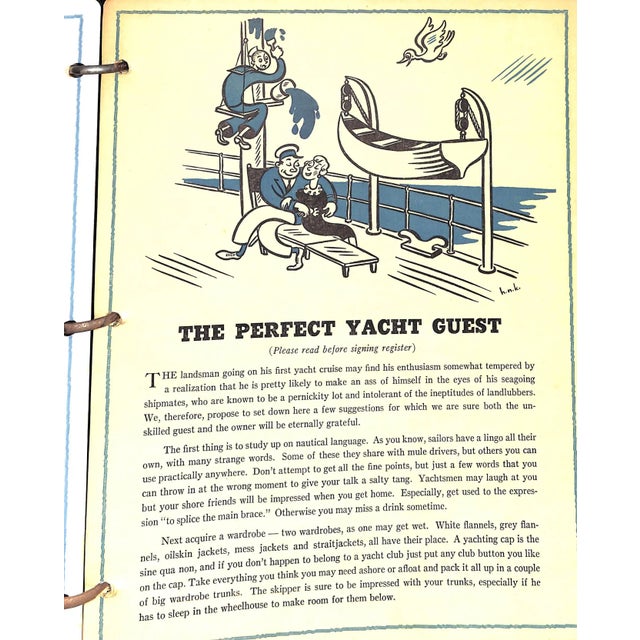 Abercrombie & Fitch C1934 Guest Register & Log Book For Sale - Image 11 of 12