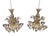 Murano Glass Chandeliers, 1980s, Set of 2 For Sale