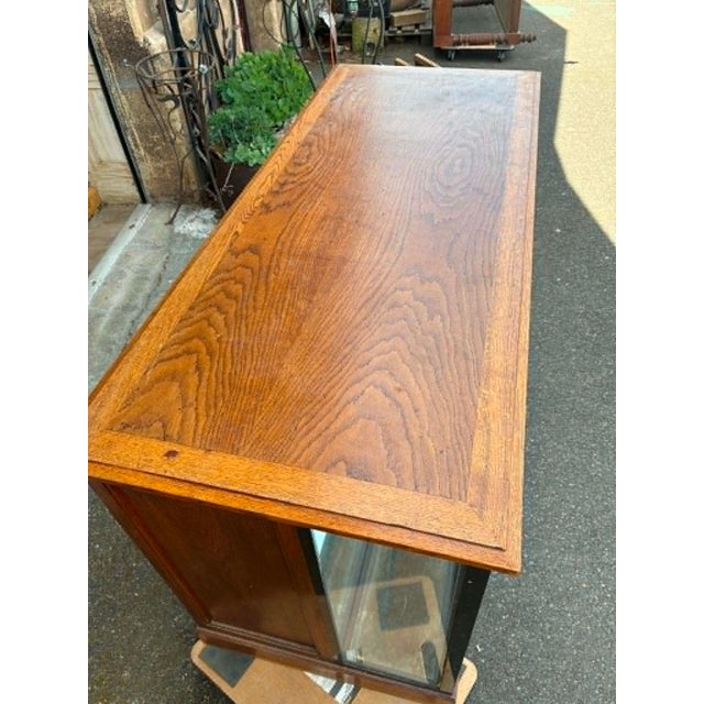 Brown Commercial Bank Counter, 1950s For Sale - Image 8 of 9