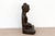 1970s Black Stone Buddha Seated in Meditation For Sale - Image 5 of 8