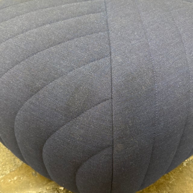 Navy Blue Muuto Five Pouf Ottoman For Sale - Image 8 of 12